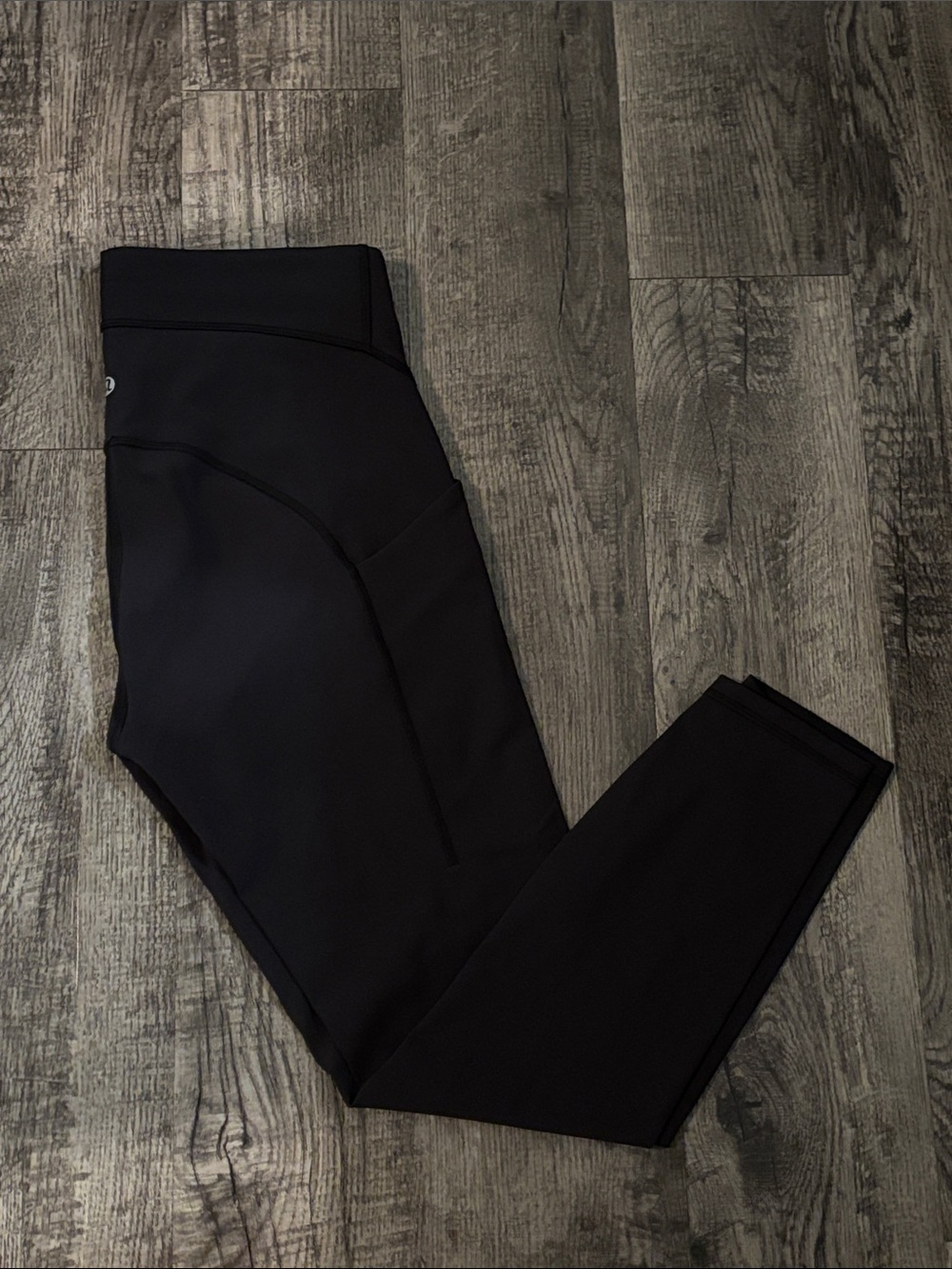 Lululemon Leggings with Pockets - Black - Size 10